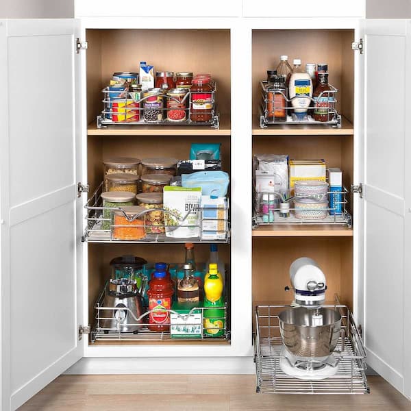 Slide-Out Cabinet Organizer