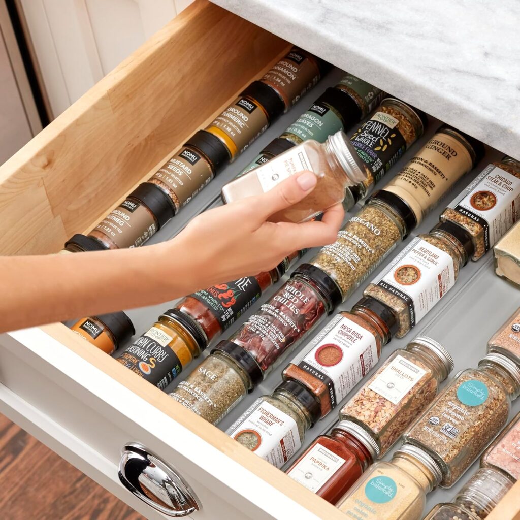 spice drawer organizer