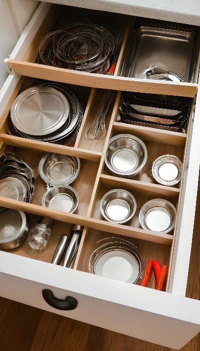 Maximize Drawer Space
