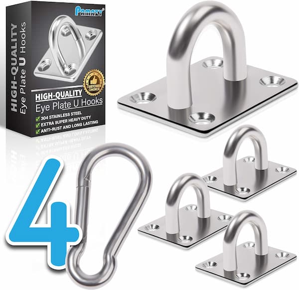 Stainless Steel Pad Eye Hooks